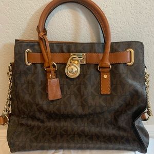 MICHAEL by Michael Kors Monogram Satchel